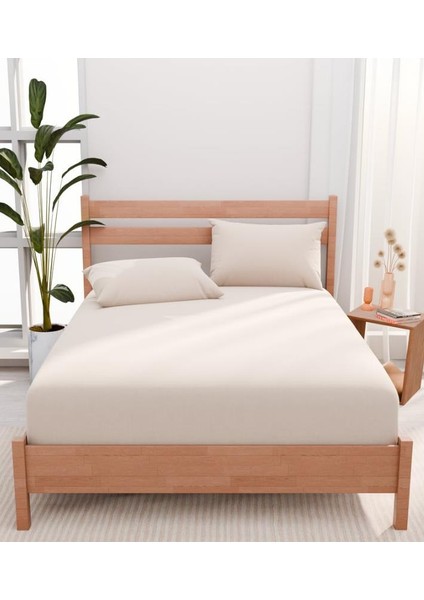 Ap Urban Çift Kişilik Krem Çarşaf