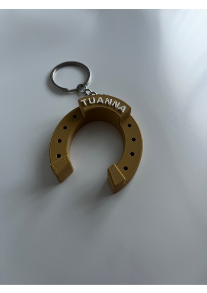 Kişiye Özel Anahtarlık - At Nalı Figürü - 3D Baskı modelleri