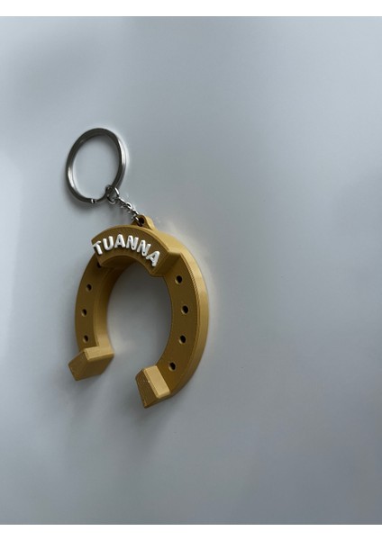 Kişiye Özel Anahtarlık - At Nalı Figürü - 3D Baskı indirimleri