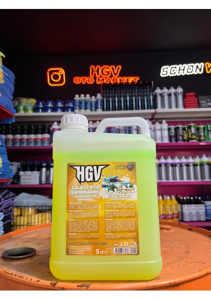HGV Cilalı Oto Şampuanı 5lt | Hgv fiyatları