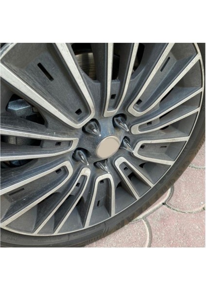 Mermi Sivri Bijon Kapağı Krom Renk 17MM fiyatları