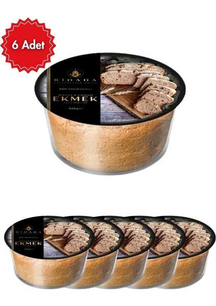 Mayasız Ekmek 420 gr - 6 Adet / 10 Adet / 16 Adet | Pratik ve Lezzetli Hazır Ekmek | Fırın Tadında Ev Konforu