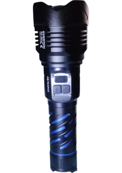 RT-397 Profesyonel El Feneri | 50W – 5000 Lümen – 4800 Mah – 5 Mod – Type-C – Zoomlu – Dijital Göstergeli fırsatları