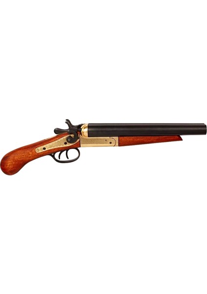 Denix Dekoratif Replika Çift Namlulu Tabanca 48,5 Cm, Amerika 1868 fiyatları