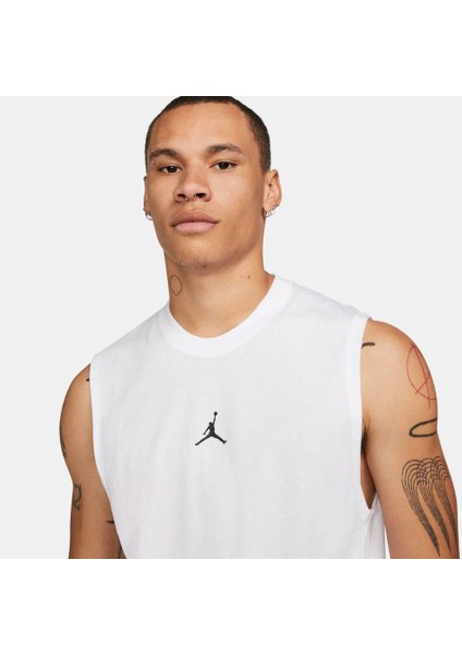 Beyaz Jordan Dri-Fıt Sport Sleeveless Erkek Spor Atlet modelleri