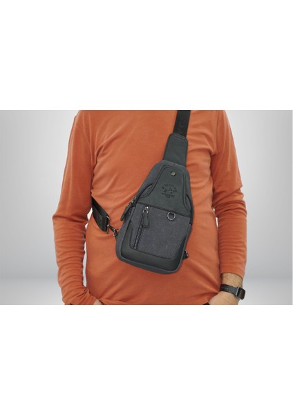 Crossbody Unisex Çapraz Ayarlanabilir Askılı El Göğüs ve Omuz Çantası