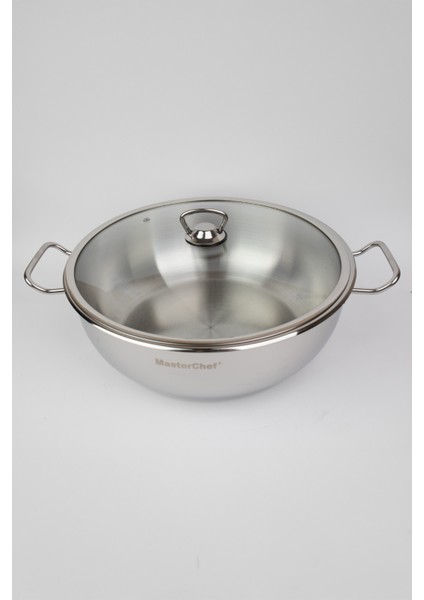 Masterchef 34 cm Çelik K.yarık Tencere fiyatları