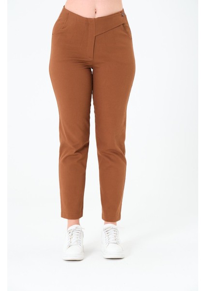 Tek Düğmeli Pabardin Pantalon