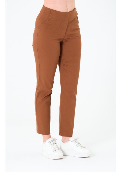 Tek Düğmeli Pabardin Pantalon modelleri