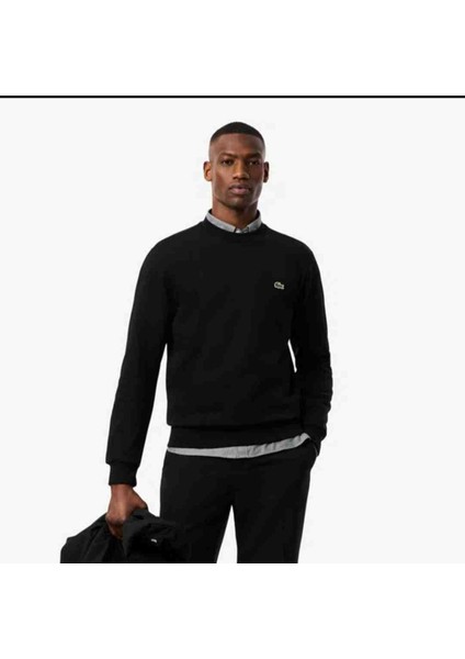 Regular Fit Bisiklet Yaka Basic Sweatshirt fiyatları