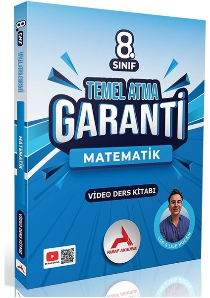 Paraf 2026 8. Sınıf Lgs Lise Hocam Matematik Temel Atma Garanti Video Ders Kitabı