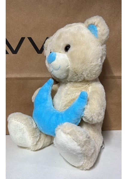 Oyuncak Peluş Sevimli Uyku Arkadaşı Aydedeli Ayıcık 26 cm modelleri