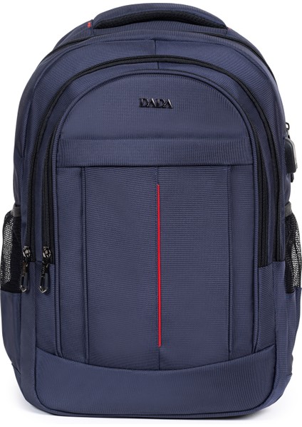 USB Aparatlı Erkek Sırt Çantası Okul Iş Günlük Kullanım Ortopedik 14-15,6 Inç Su Geçirmez Kumaş