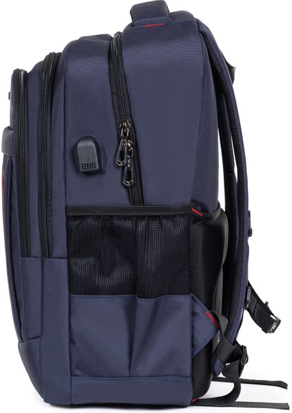 USB Aparatlı Erkek Sırt Çantası Okul Iş Günlük Kullanım Ortopedik 14-15,6 Inç Su Geçirmez Kumaş fırsatları