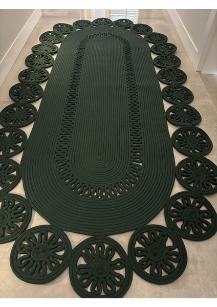 Marguerite Özel Tasarım Hasır Jüt Kilim – Koridor, Antre ve Salon Halısı Yolluk fırsatları