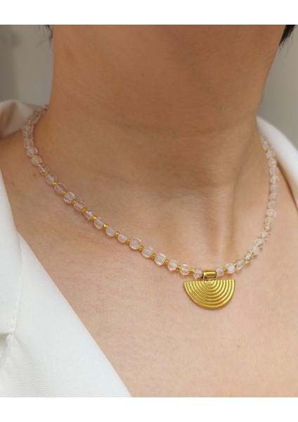 Kristal Kuvars Kolye - Zihnini Sen Yönet