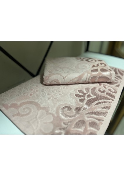 Kadife Jakarlı El Havlusu