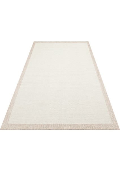 Mono MNO 04 Bej -Toz Tutmayan Kaymaz Tabanlı Yıkanabilir Sisal Görünümlü İnce Modern Kilim Halı fırsatları