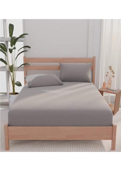 Ap Urban Çift Kişilik Gri Çarşaf