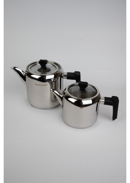 Masterchef Mimoza 4 Parça Ortaboy Çaydanlık modelleri