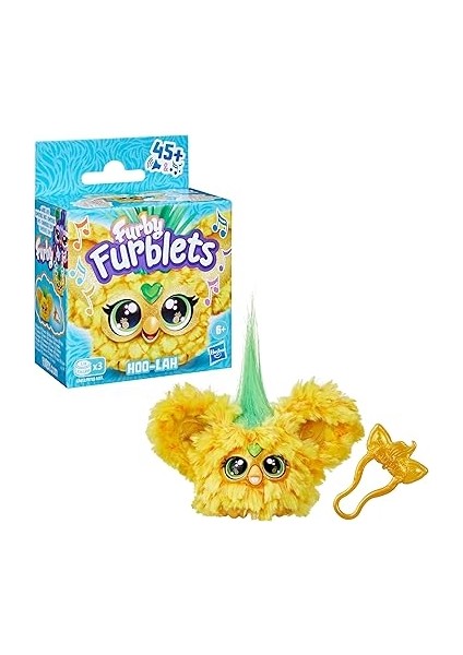 Furblets Hoo-Lah Mini Friend, 45+ Ses ve Müzik, 6 Yaş ve Üstü Için Elektronik Peluş modelleri