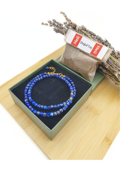 Lapis Lazuli Kolye - Frekansınızı Yükseltin, Hitabetinizi Güçlendirin