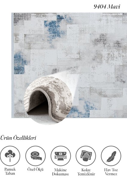Twente 9404 Akrilik Yumuşak Tuşe Salon Antre Mutfak Halı Yolluk fiyatları
