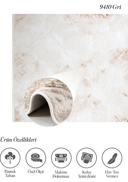 Twente 9410 Akrilik Yumuşak Tuşe Salon Antre Mutfak Halı Yolluk indirimleri