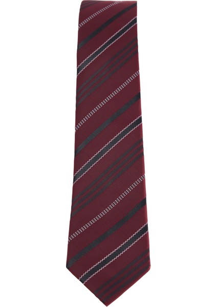 Desenli Klasik Cep Mendilli Erkek Kravat