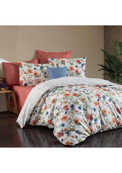 Çift Kişilik Sarev Adel Poplin Nevresim Takımı