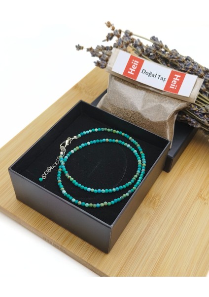 Firuze (Turkuaz) Minimal Kolye