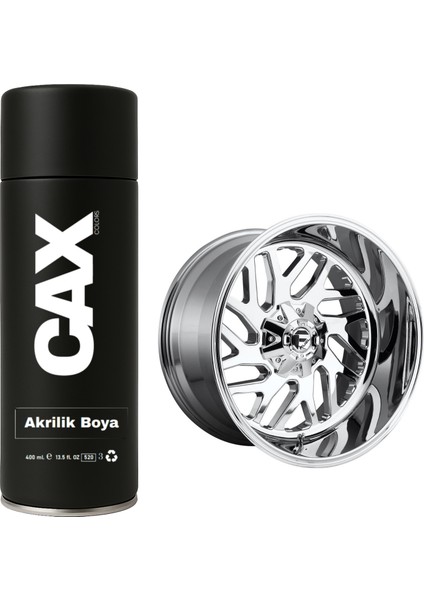 Krom Efekt Araba Jant Sprey Akrilik Özel Yapım Sprey Boya 400 ml