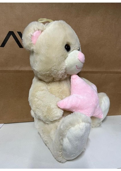 Oyuncak Peluş Sevimli Uyku Arkadaşı Yıldızlı Ayıcık 26 cm modelleri