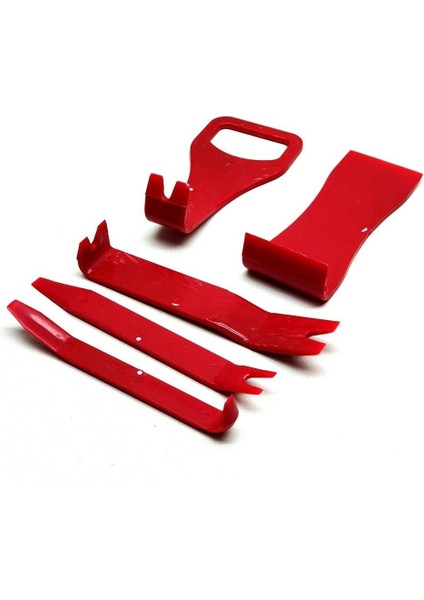 Oto Döşeme ve Trim Sökme Aparatı 5 Parça Kırmızı fiyatları