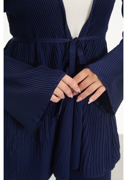 Merserize Kuşaklı Pliseli Takım fırsatları