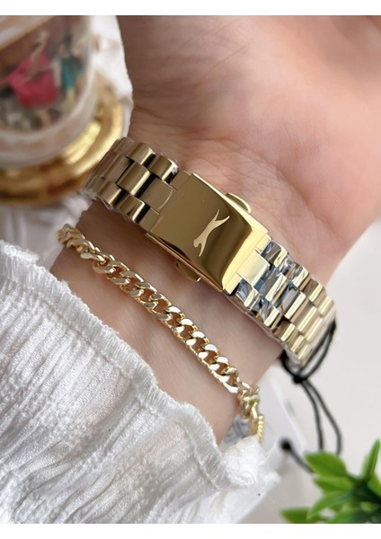 Yeni Sezon Elite Model 50 mt Suya Dayanıklı Bileklik Hediyeli Kadın Kol Saati VS.BLKT.0625 modelleri