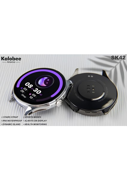 Kalobee SK42 Dünyanın En Ince Akıllı Saati fırsatları