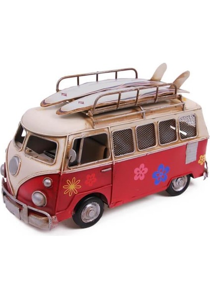 Dekoratif Metal Minibüs Çerçeveli Biblo Kumbaralı (802802) fırsatları