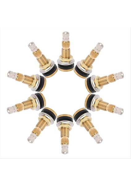 10pcs TR618A Traktör Hava Sıvı Valfı, Endüstriyel Tarım Tekerlekleri için Lastik Valf Kökünde Tubeless Clamp, Traktör (Yurt Dışından) modelleri