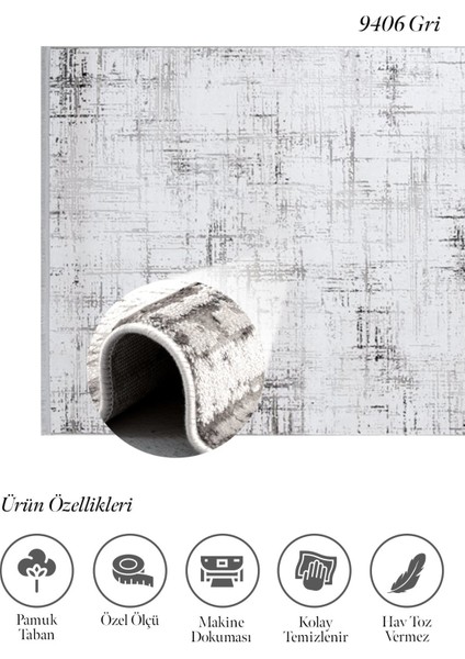 Twente 9406 Akrilik Yumuşak Tuşe Salon Antre Mutfak Halı Yolluk indirimleri