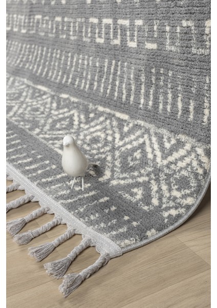 Puffy Gri Halı Salon Oturma Odası Çocuk Odası Yatak Odası Halısı 1005 indirimleri