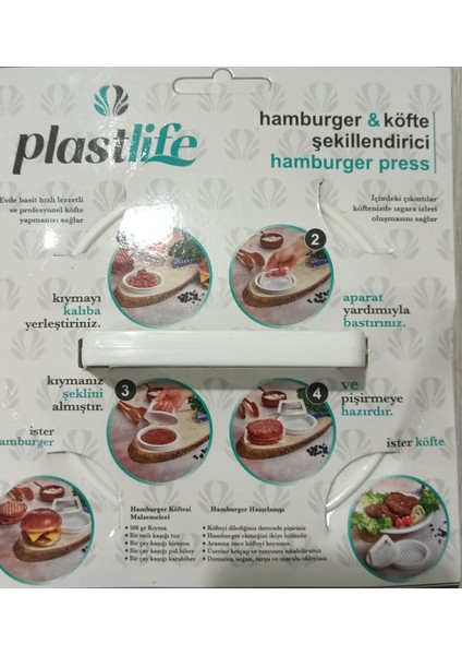 Koku Yapmaz Köfte ve Hamburger Kalıbı