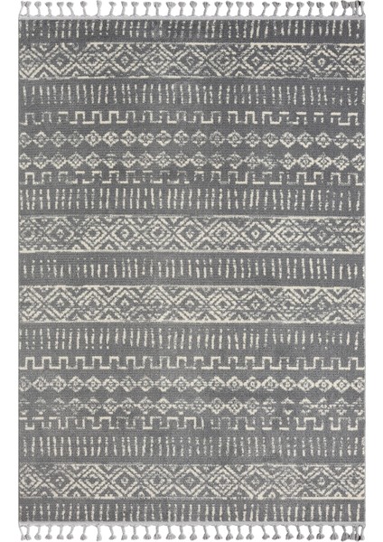 Puffy Krem Gri Halı Salon Oturma Odası Çocuk Odası Yatak Odası Halısı 1005