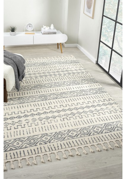 Puffy Krem Gri Halı Salon Oturma Odası Çocuk Odası Yatak Odası Halısı 1005 fiyatları