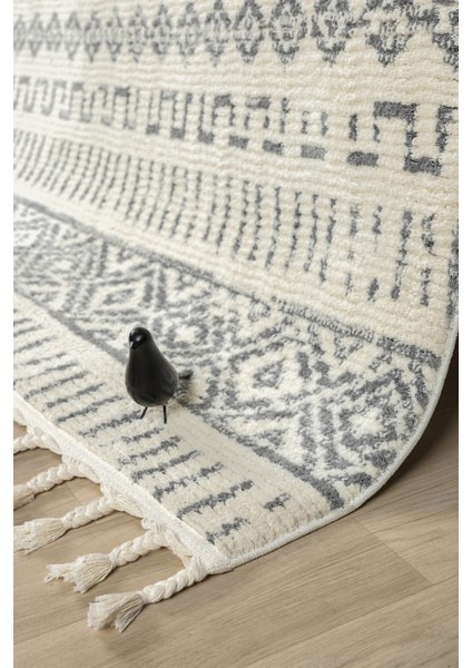 Puffy Krem Gri Halı Salon Oturma Odası Çocuk Odası Yatak Odası Halısı 1005 indirimleri