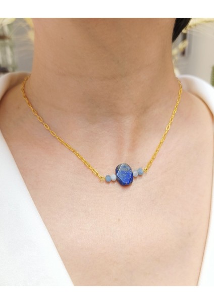 Lapis Lazuli Kolye - Enerjini Yükselt, Kendini Ifade Et