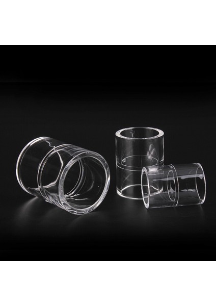 Şeffaf Yuvarlak Akrilik / Pleksi Direkt Bağlantı