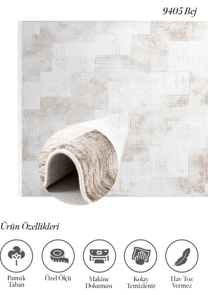 Twente 9405 Akrilik Yumuşak Tuşe Salon Antre Mutfak Halı Yolluk indirimleri