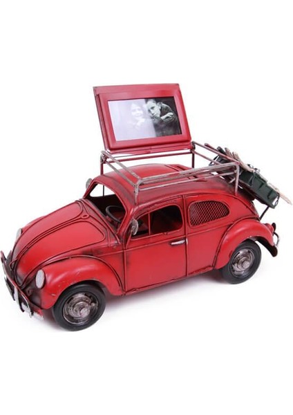 Dekoratif Metal Araba Çerçeveli ve Kumbaralı Hediyelik (3398S) (802802) fiyatları