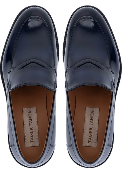 Erkek Hakiki Deri Lacivert Klasik Ayakkabı 1016 305 Erk Ayk SK25-26 Lacıvert Acma indirimleri